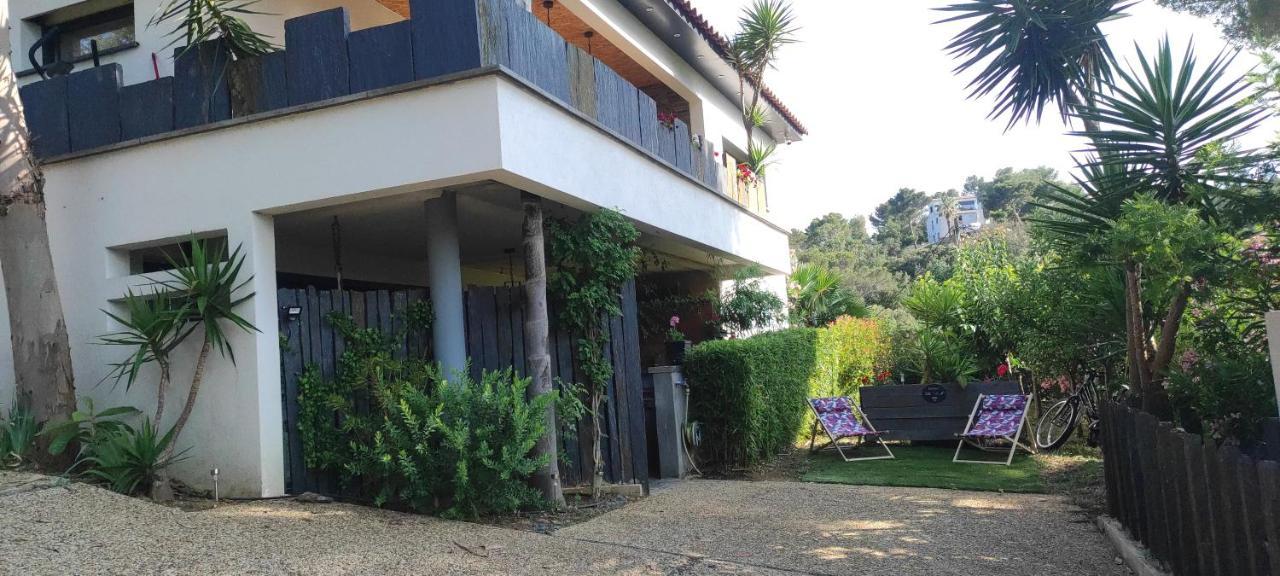 Studio Villa Le M Six-Fours-les-Plages Esterno foto